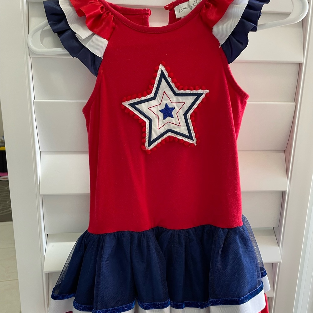 Emily Rose 4th of July dress girls